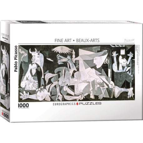 Puzzle Cuadro Guernica, 1000 pz. Marca Eurographics. Ref: 6015-5906.