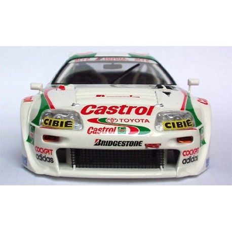 Coche maqueta, Castrol Toyota Tom's Supra GT, para montar y pintar. Escala 1:24. Marca Tamiya. Ref: 24163.