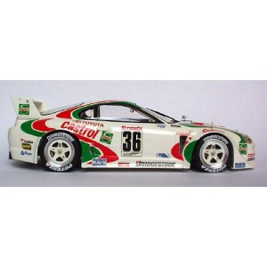 Coche maqueta, Castrol Toyota Tom's Supra GT, para montar y pintar. Escala 1:24. Marca Tamiya. Ref: 24163. 2