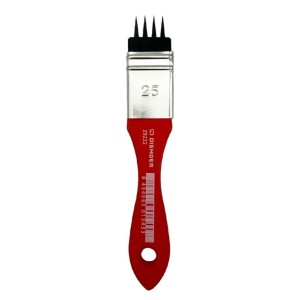Pincel texturizador (forma de puntas) 25 mm ancho. Marca Dismoer. Ref: 29222.