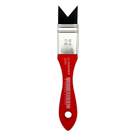 Pincel texturizador ( forma de M )  25 mm ancho. Marca Dismoer. Ref: 29202.