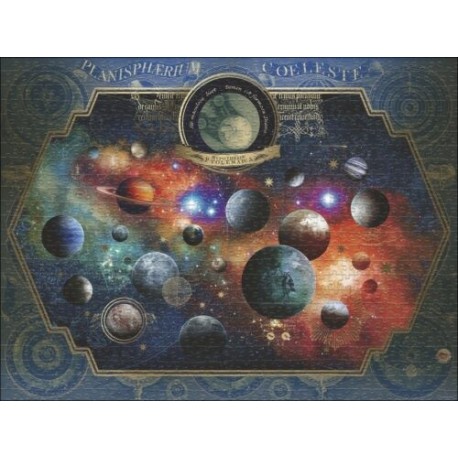 Puzzle Mundo Espacial, 1500 pz. Puzzle Vertical. Marca Heye. Ref: 30001.