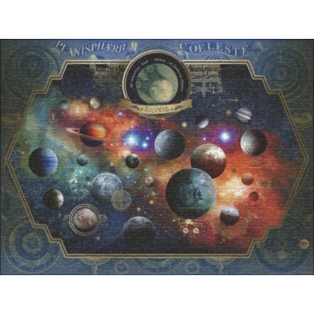 Puzzle Mundo Espacial, 1500 pz. Puzzle Vertical. Marca Heye. Ref: 30001.