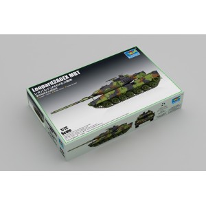 VEHÍCULO Militar en Maqueta para montar,Leopard 2A6 EX MBT. Escala 1:72. Marca Trumpeter. Ref: 07192.
