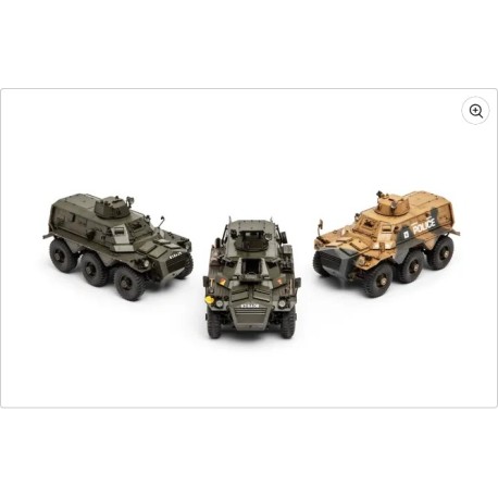 Vehículo  militar, Alvis FV603 Saracen Mk.5. Maqueta para montar. Escala 1:35. Marca Airfix. Ref: A1385.