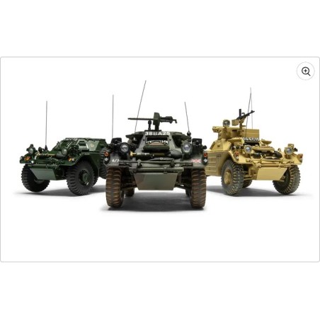 Vehículo militar, Ferret Scout Car Mk.1. Maqueta para montar. Escala 1:35. Marca Airfix. Ref: A1386.