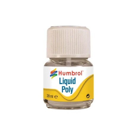 Adhesivo Liquido Poly. Bote 28ml. Marca Humbrol. Ref: AE2500.