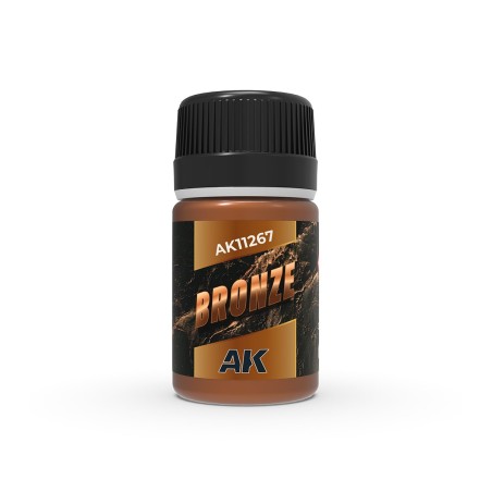 PINTURA EFECTO BRONCE OXIDADO, CON UN AGENTE CATALIZADOR 11268. MARCA AK INTERACTIVE. REF: AK11267.