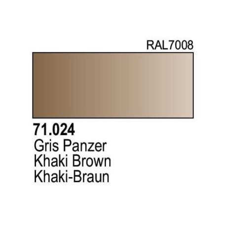 Acrilico Model Air Marron Panzer. Bote 17 ml. Marca Vallejo. Ref: 71.024.