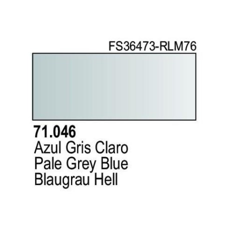 Acrilico Model Air Lichtblau RLM76. Bote 17 ml. Marca Vallejo. Ref: 71.046.