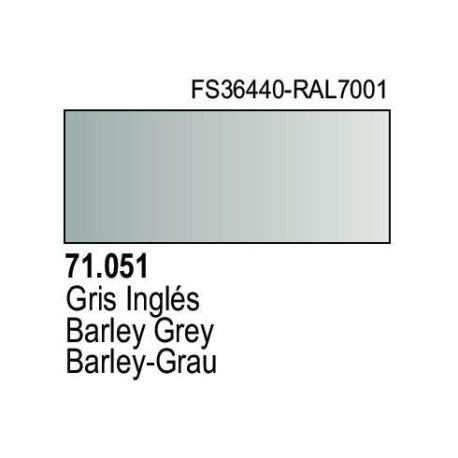 Acrilico Model Air Gris Ingles. Bote 17 ml. Marca Vallejo. Ref: 71.051.