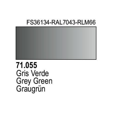 Acrilico Model Air Schwarzgrau RLM66. Bote 17 ml. Marca Vallejo. Ref: 71.055.