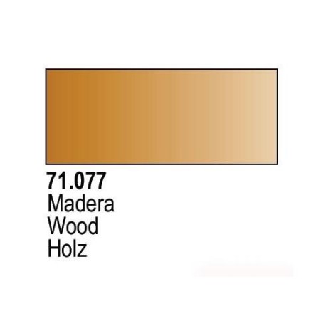 Acrilico Model Air Madera. Bote 17 ml. Marca Vallejo. Ref: 71.077.