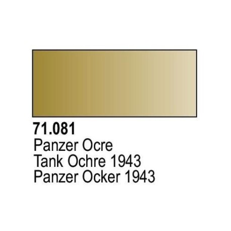 Acrilico Model Air Panzer Ocre. Bote 17 ml. Marca Vallejo. Ref: 71.081.