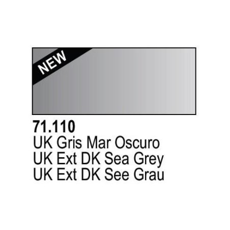 Acrilico Model Air US Gris Oscuro. Bote 17 ml. Marca Vallejo. Ref: 71.110.