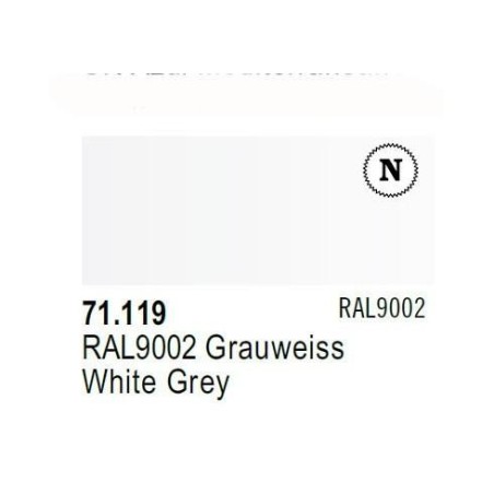 Acrilico Model  Air Grauweiss RAL9002. Bote 17 ml. Marca Vallejo. Ref: 71.119.