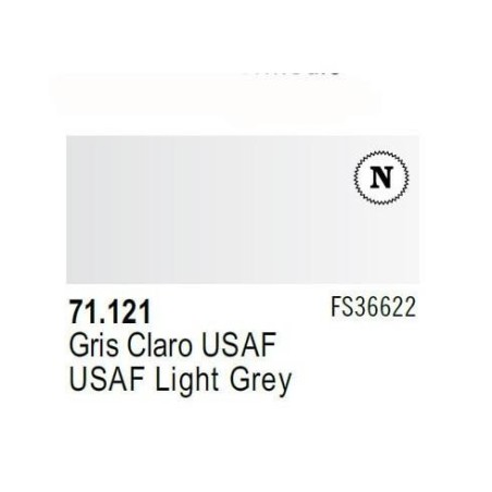 Acrilico Model Air Gris Gaviota USN . Bote 17 ml. Marca Vallejo. Ref: 71.121.