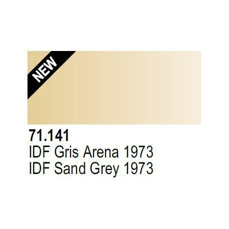 Acrilico Model Air IDF Gris Arena 73. Bote 17 ml. Marca Vallejo. Ref: 71.141.