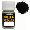 Pigmento Negro Carbon. Bote 30 ml. Marca Vallejo. Ref: 73.116.