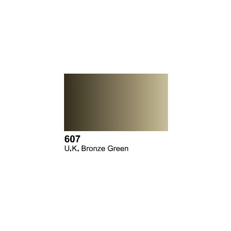  Surface Primer, Imprimacion Verde Bronze UK. Bote 17 ml. Marca Vallejo. Ref: 70.607.