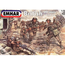 British Infantry y Tank Crew WWI Figuras . Escala 1:72. Marca Emhar. Ref: EM7201.