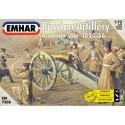 Figuras de Artilleria Rusa, Batalla de Crimea ( 1854 /56 ). Escala 1:72. Marca Emhar. Ref: EM7208.