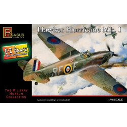 Caza Hawker Hurricane MK I. Escala 1:48. Marca Pegasus. Ref: PG8411.