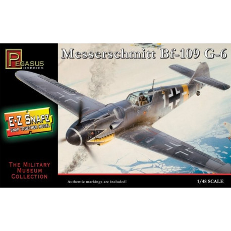 Caza Me Bf 109G-6 Alemán. Escala 1:48. Marca Pegasus. Ref: PG8413.