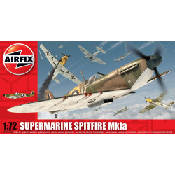 Caza Supermarine Spitfire Mk.Ia. Escala 1:72. Marca Airfix. Ref: A01071B.