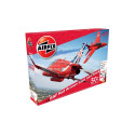 Set Avión Acrobático HAWK "RED ARROWS". 50ª temporada de visualización. Escala 1:48. Marca Airfix. Ref: A50159.