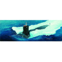 Submarino USS SSN-21 Sea Wolf Ataque. Escala: 1:144. Marca: Trumpeter. Ref: 05904.