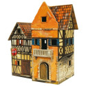 Panaderia. Puzzle 3D de Montaje. Serie Medieval. Marca Clever Paper. Ref: 142431.