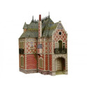 Casa de muñecas victoriana II. Puzzle 3D de Montaje. Serie de casas de muñecas. Marca Clever Paper. Ref: 14329.