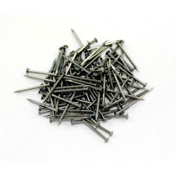 Clavos de hierro bruñido 0.8 x 12 mm ( 200 unds. ). Marca Amati. Ref: 413462.
