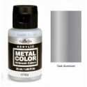 Acrilico Metal color, Aluminio oscuro. Bote 32 ml. Marca Vallejo. Ref: 77703.