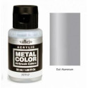 Acrilico Metal color, Aluminio mate. Bote 32 ml. Marca Vallejo. Ref: 77.717, 77717.