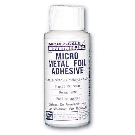 Micro metal foil adhesive, adhesivo para metales, MI-8. Marca Microscale. Ref: 64008.