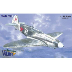 Set avión Yakovlev Yak 7B. Escala 1:72. Marca Valom. Ref: 72018.