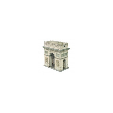 Arco del triunfo ( París ). Puzzle 3D de Montaje. Serie de edificios históricos. Marca Clever Paper. Ref: 14347.