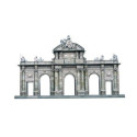 Puerta de Alcala ( Madrid ). Puzzle 3D de Montaje. Serie de edificios históricos. Marca Clever Paper. Ref: 14353.