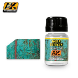 Producto weathering, worn effects, chipping fluidos. Bote de 35 ml. Marca AK Interactive. Referencia: AK088.