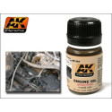 Producto weathering, Engine oil. Bote de 35 ml. Marca AK Interactive. Ref: AK084.