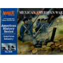 Set Infanteria Americana, guerra mexico ( 1840 ). Escala 1:72. Marca Imex. Ref: IM535.
