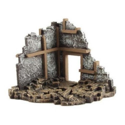 Corner ruins, WWII. Escala 1:72. Marca Conflix. Ref: 6814.