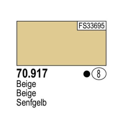 Acrilico Model Color, Beig, ( 008 ). Bote 17 ml. Marca Vallejo. Ref: 70.917.