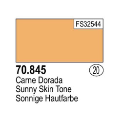 Acrilico Model Color, Carne Dorada, ( 12 ). Bote 17 ml. Marca Vallejo. Ref: 70.845, 70845.