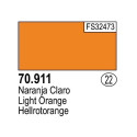 Acrilico Model Color, Naranja claro, ( 022 ). Bote 17 ml. Marca Vallejo. Ref: 70.911.