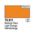 Acrilico Model Color, Naranja claro, ( 29 ). Bote 17 ml. Marca Vallejo. Ref: 70.911, 70911.