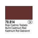 Acrilico Model Color, Rojo tostado, ( 034 ). Bote 17 ml. Marca Vallejo. Ref: 70.814.