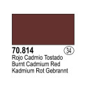 Acrilico Model Color, Rojo tostado, ( 163 ). Bote 17 ml. Marca Vallejo. Ref: 70.814, 70814.